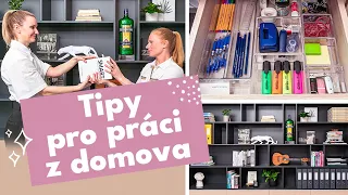 Jak uspořádat pracovnu pro LEPŠÍ PRODUKTIVITU | O domově