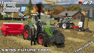 Baling CORN STALKS with LELY BALER and @kedex | Future Farm | Farming Simulator 22 | Episode 7