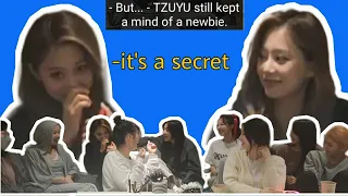 Tzuyu This "SECRET" is no more "SECRET" now. TWICE RECENT OT9 VLIVE is full of secrets Dauhhh😂