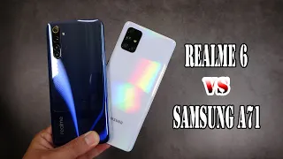 Realme 6 vs Samsung Galaxy A71 | SpeedTest and Camera comparison