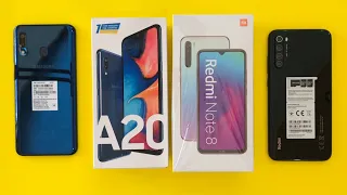 Xiaomi Redmi Note 8 vs Samsung Galaxy A20