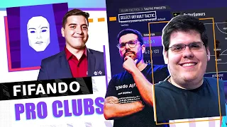 PRO CLUBS COM CASIMIRO MIGUEL, BRUNO FORMIGA E LUÍS FELIPE FREITAS!