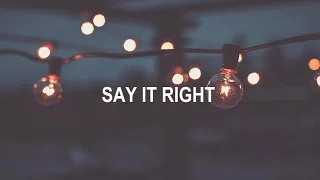 Say it right  Nelly furtado  sub inglés - español