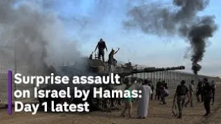 Israel 'at war' as Hamas launches major surprise attack, with at least 348 dead