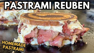 This Pastrami Reuben was ONE OF THE BEST SANDWICHES to EVER Come Off Our Griddle!
