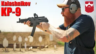 Kalashnikov 9mm AK KP-9 First Shots