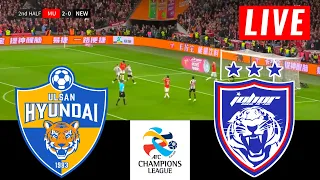 Ulsan Hyundai vs Johor Darul Tazim | AFC Champions League 2023 | Jdt Live | Pes 21 Gameplay