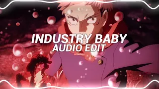 industry baby - lil nas x, jack harlow [edit audio]