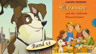 Viereinhalb Freunde und das bellende Klassenzimmer: Ein Hörbuch für Kinder von Joachim Friedrich