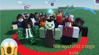 Roblox #2 Last the Leave🤣 (Nie wychodź z tego koła Chalenge)😱🌋