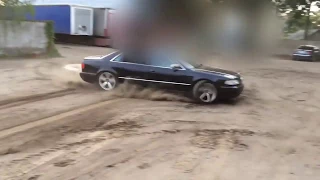 Audi a8 drift fail