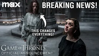 Official Announcement: Game of Thrones Actor Reveals A New Ending That Changes Everything! (HBO)