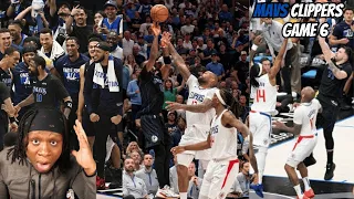 REACTING TO Los Angeles Clippers vs Dallas Mavericks Game 6 Full Highlights