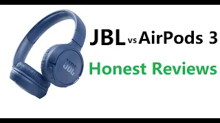 JBL Tune Wireless Headphones vs. AirPods 3 Earbuds Review