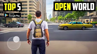 Top 5 New Open World Games for Android 2023 | Open World Games for Android | High Graphics