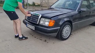 Ultimul video cu al meu W124 300 Turbo Diesel 🙂