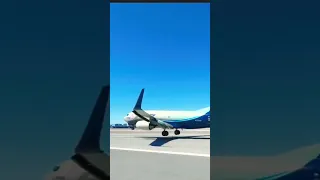 Butter landing (-25 FPM) PMDG Boeing 737-700