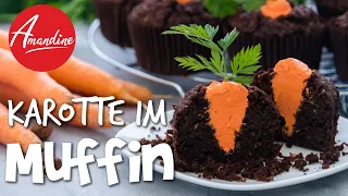 Karotte im Schoko Muffins backen | Ostern Rezept | Karotten Muffins selber machen | Ostermuffins