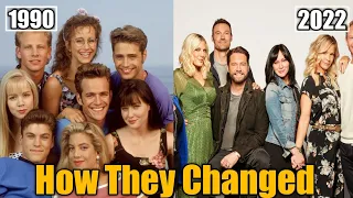 BEVERLY HILLS 90210, 1990 Cast Then And Now 2022 How They Changed.