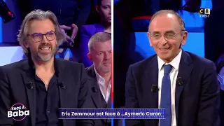 Éric Zemmour humilie Aymeric Caron dans FACE À BABA sur C8