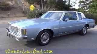 85 Oldsmobile Delta 88 Royale Brougham Coupe 5.0L V8 94,000 Miles Eighty Eight Video Review