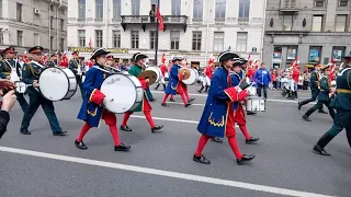 Парад барабанщиков на Невском проспекте 2019 #СПб