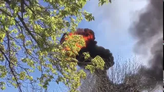 Brandon fire explosion