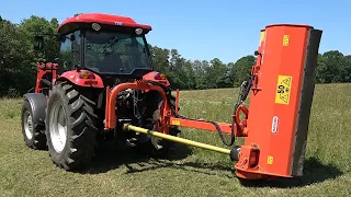 You Won't Believe this! Flail Mower makes pastures look like a golf course!