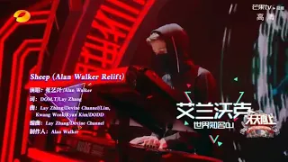 181021 Lay Zhang - Sheep (Alan Walker Relift)  @ Day day up