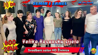 Veliko sijelo 600 žena lom u Restoranu "HD Živinice" Muz; Semir i Sanel (1) Dio.26.01.2024