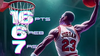 Michael Jordan's First NBA Game Highlights in Historical Context