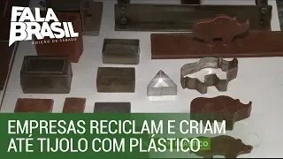 Empresas embarcam no consumo sustentável e criam até tijolo com reciclados