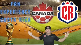 COSTA RICA v CANADA World Cup Soccer Qualifier FAN EXPERIENCE -  Qatar 2022 March 24 CANMNT CONCACAF