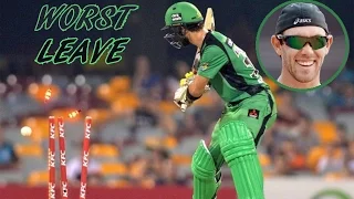 Top 10 Worst Leaves in Cricket History ► Funny Cricket Dismissals ◄