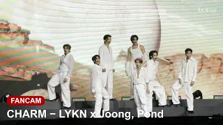 240423 fancam  ฉ่ำ (charm) -  LYKN x Joong, Pond #GMMTV2024PART2