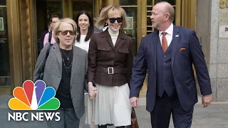 E. Jean Carroll reacts to Trump being found liable of sexual abuse, defamation in civil suit