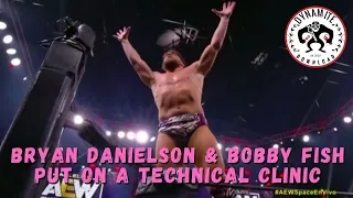 Bryan Danielson & Bobby Fish Put On A Technical Clinic on AEW Dynamite 10/16/21