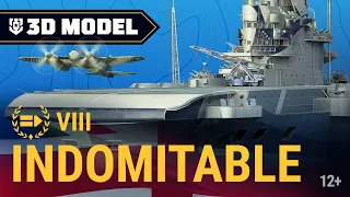 Сухой док: авианосец Indomitable | Как создавался этот проект?