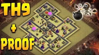 Best Th9 (Town Hall 9) War Base 2018 Anti 3 Star Anti Everything Anti Lavaloon Clash Of Clans