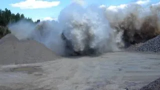 Voglers blasting a Tsunami