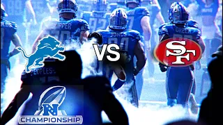 Detroit Lions vs San Fransico 49ers - Official Trailer (NFC CHAMPIONSHIP)