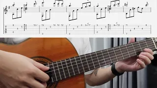 DIỄM XƯA - GUITAR SOLO TAB