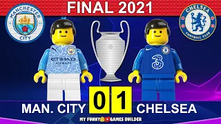 Champions League Final 2021 • Manchester City vs Chelsea 0-1 🏆 All Goals & Highlights Lego Football