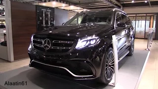 Mercedes-Benz GLS63 AMG 2017 GLS Class Start Up, Full In Depth Review Interior Exterior