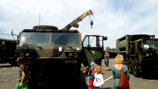 OSHKOSH trucks of RSS, 2d Cavalry Regiment U.S. Army (Kaunas)