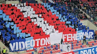 Videoton - Ferencváros Szurkolás 2024.03.10