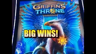 GRIFFINS THRONE SLOT: BIG WINS, BONUS!