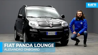 FIAT PANDA BENZINA 1.2 69CV NEOPATENTATO LOUNGE NERO AZIENDALE (2019) | INTERNI ED ESTERNI CON ALE