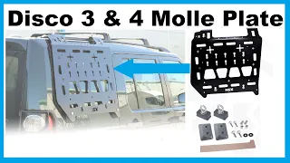 Land Rover Discovery 3 & 4 Side MOLLE Plate Demo and Fitting Video