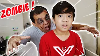 PAPA JADI ZOMBIE !! BIKIN XAVIER TAKUT ?? Drama Parodi | CnX Adventurers